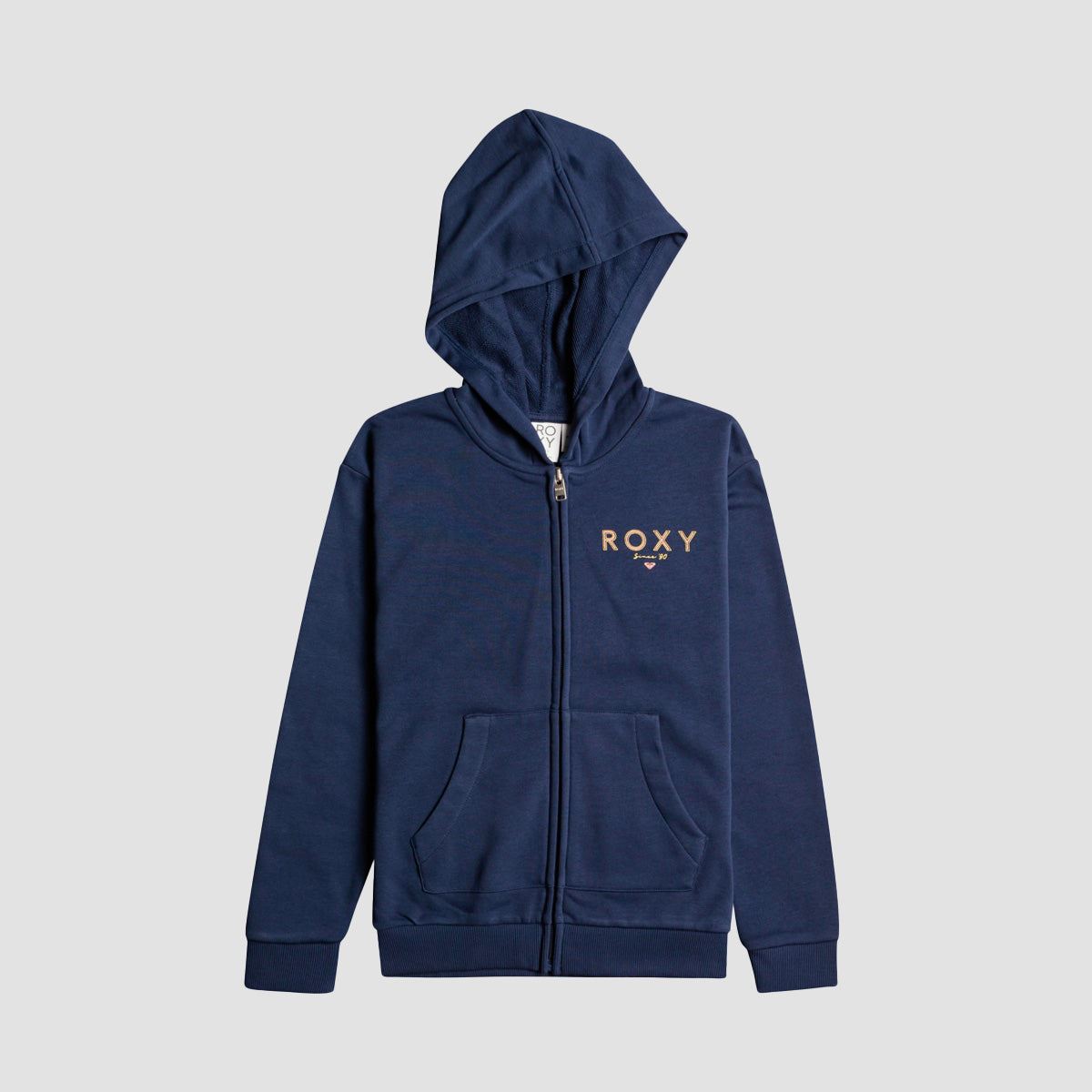 ROXY, Roxy Happiness Forever Cappuccio con zip Mood Indigo - Ragazze